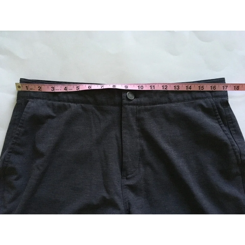 Faherty All Day Shorts Version 2.0 Mens 33 x 9 DrawString Performance Charcoal